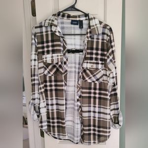 Day Trip Plaid Button Down Shirt